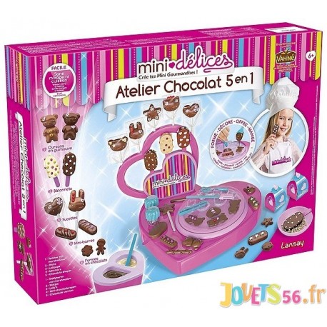 ATELIER CHOCOLAT 5 EN 1 MINI DELICES - Jouets56.fr - LiloJouets - Magasins jeux et jouets dans Morbihan en Bretagne