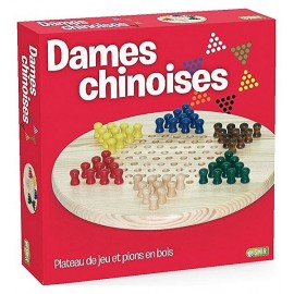 JEU DE DAMES CHINOISES EN BOIS - Jouets56.fr - LiloJouets - Magasins jeux et jouets dans Morbihan en Bretagne