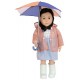 Vetements de pluie deluxe pour poupee 46cm our generation - jouets56.fr - lilojouets - magasins jeux et jouets dans morbihan en 