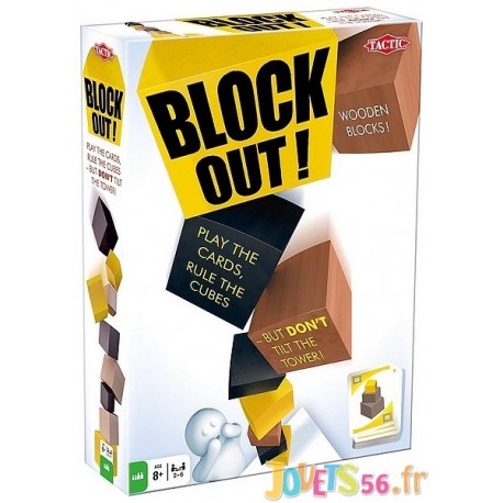 JEU BLOCK OUT - Jouets56.fr - LiloJouets - Magasins jeux et jouets dans Morbihan en Bretagne