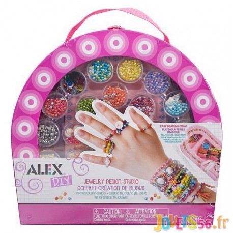 COFFRET VALISETTE CREATION DE BIJOUX - Jouets56.fr - LiloJouets - Magasins jeux et jouets dans Morbihan en Bretagne