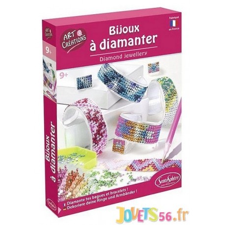 BIJOUX A DIAMANTER ARTS ET CREATIONS - Jouets56.fr - LiloJouets - Magasins jeux et jouets dans Morbihan en Bretagne