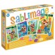 Sablimage animaux musiciens 4 tableaux - jouets56.fr - lilojouets - magasins jeux et jouets dans morbihan en bretagne