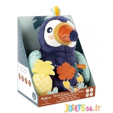 ALBAN TOUCAN PELUCHE ACTIVITES JUNGLE - Jouets56.fr - LiloJouets - Magasins jeux et jouets dans Morbihan en Bretagne