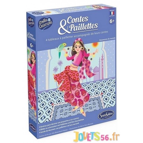 LES DANSEUSES CONTES ET PAILLETTES - Jouets56.fr - LiloJouets - Magasins jeux et jouets dans Morbihan en Bretagne