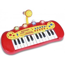 CLAVIER ELECTRONIQUE 24 TOUCHES AVEC MICRO - Jouets56.fr - LiloJouets - Magasins jeux et jouets dans Morbihan en Bretagne