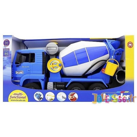 CAMION TOUPIE BETON MAN BLEU - Jouets56.fr - LiloJouets - Magasins jeux et jouets dans Morbihan en Bretagne