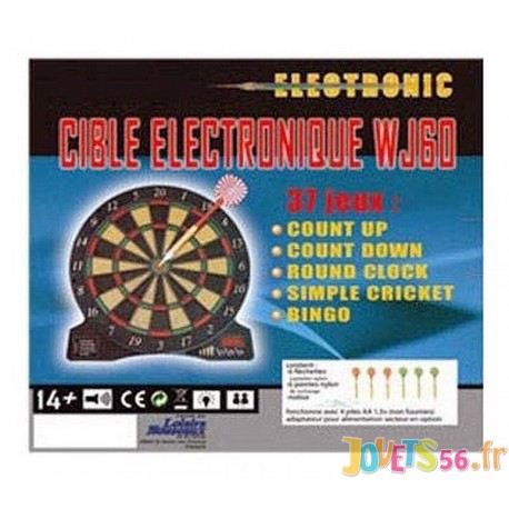 CIBLE ELECTRONIQUE WJ60 37 JEUX - Jouets56.fr - LiloJouets - Magasins jeux et jouets dans Morbihan en Bretagne