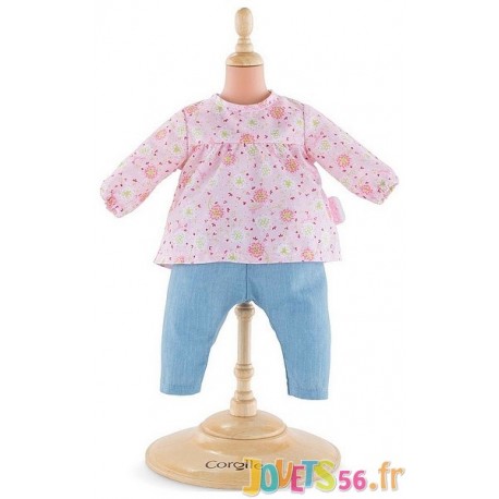 BLOUSE ET PANTALON BB42 VETEMENTS POUR POUPON 42CM - Jouets56.fr - LiloJouets - Magasins jeux et jouets dans Morbihan en Bretagn