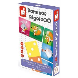 DOMINOS RIGOLOOO JEU DE DOMINOS - Jouets56.fr - LiloJouets - Magasins jeux et jouets dans Morbihan en Bretagne