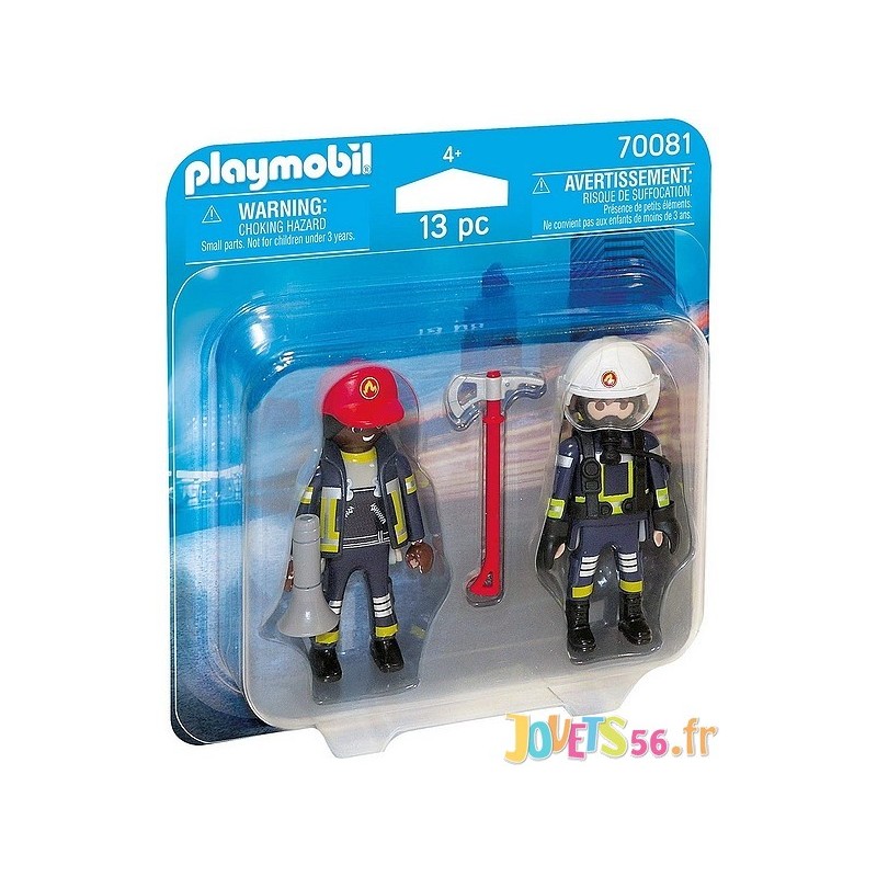 Playmobil géant de collection, Le Pompier - Figurines