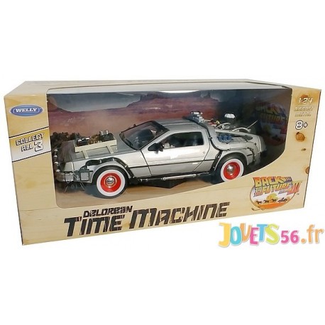 VEHICULE RETOUR VERS LE FUTUR III 1.24E - Jouets56.fr - LiloJouets - Magasins jeux et jouets dans Morbihan en Bretagne