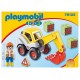 70125 pelleteuse playmobil 1.2.3 - jouets56.fr - lilojouets - magasins jeux et jouets dans morbihan en bretagne
