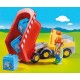 70126 camion benne playmobil 1.2.3 - jouets56.fr - lilojouets - magasins jeux et jouets dans morbihan en bretagne