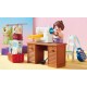 70208 chambre avec espace couture playmobil dollhouse - jouets56.fr - lilojouets - magasins jeux et jouets dans morbihan en bret