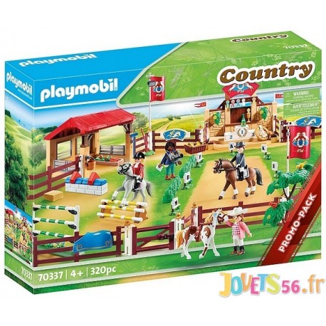 70337 CENTRE D'ENTRAINEMENT POUR CHEVAUX PLAYMOBIL COUNTRY - Jouets56.fr - LiloJouets - Magasins jeux et jouets dans Morbihan en