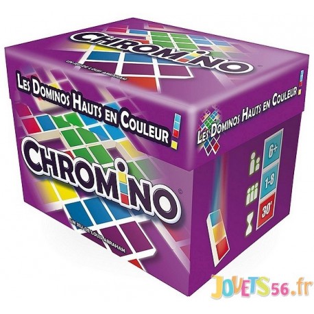 JEU CHROMINO - Jouets56.fr - LiloJouets - Magasins jeux et jouets dans Morbihan en Bretagne