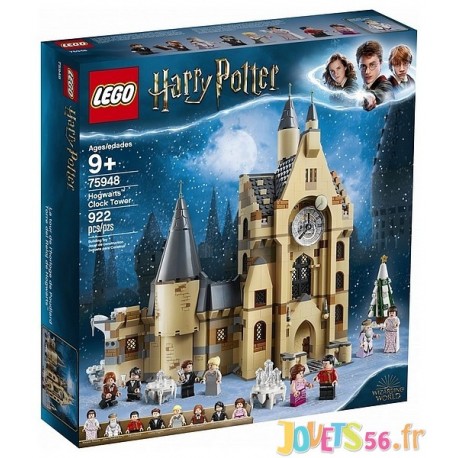 75948 LA TOUR DE L'HORLOGE LEGO HARRY POTTER - Jouets56.fr - LiloJouets - Magasins jeux et jouets dans Morbihan en Bretagne