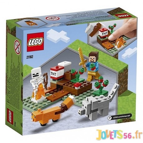 21162 AVENTURES DANS LA TAIGA LEGO MINECRAFT-LiloJouets-Magasins jeux et jouets dans Morbihan en Bretagne