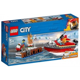 60213 INCENDIE SUR LE QUAI LEGO CITY-LiloJouets-Magasins jeux et jouets dans Morbihan en Bretagne