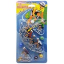 BLISTER 6 CYCLISTES PLASTIQUE AVEC BILLES