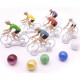 Blister 6 cyclistes plastique avec billes-lilojouets-magasins jeux et jouets dans morbihan en bretagne