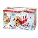 VALISETTE VETERINAIRE 24CM AVEC PELUCHE CHIEN