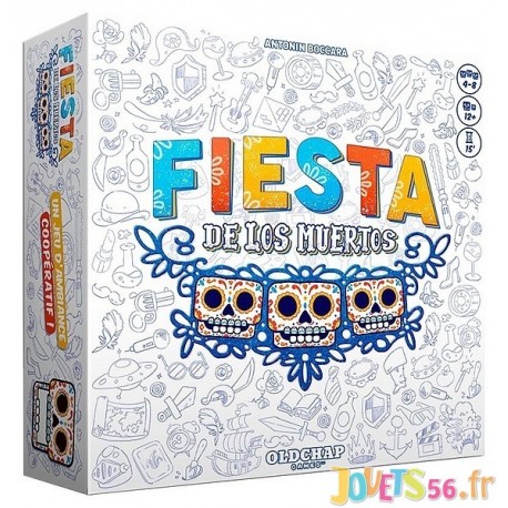 JEU FIESTA DE LOS MUERTOS-LiloJouets-Magasins jeux et jouets dans Morbihan en Bretagne