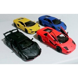 LAMBORGHINI VEHICULE METAL 13CM COULEURS ASSORTIES-LiloJouets-Magasins jeux et jouets dans Morbihan en Bretagne