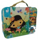VALISETTE 4 PUZZLES 4 SAISONS 6 A 16 PIECES