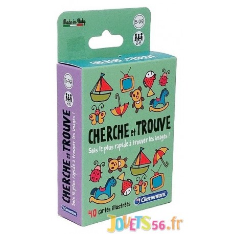 JEU CARTES CHERCHE ET TROUVE-LiloJouets-Magasins jeux et jouets dans Morbihan en Bretagne