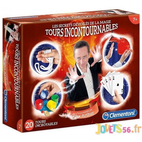 Coffret magie 20 tours gilles arthur 