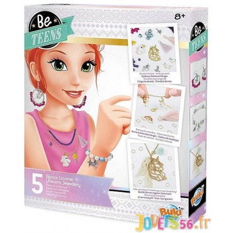 BIJOUX LICORNE BE TEENS GRAND COFFRET-LiloJouets-Magasins jeux et jouets dans Morbihan en Bretagne