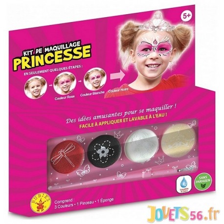 KIT DE MAQUILLAGE PRINCESSE-LiloJouets-Magasins jeux et jouets dans Morbihan en Bretagne