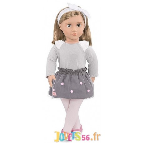 POUPEE BINA 46CM-LiloJouets-Magasins jeux et jouets dans Morbihan en Bretagne