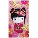 Mosaiques kokeshi stick&fun 3 tableaux 22x12cm pm-lilojouets-magasins jeux et jouets dans morbihan en bretagne