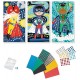 Mosaiques super heros stick&fun 3 tableaux 22x12cm pm-lilojouets-magasins jeux et jouets dans morbihan en bretagne