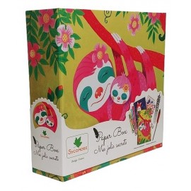 PAPER BOX PARESSEUX MES JOLIS SECRETS AVEC JOURNAL INTIME-LiloJouets-Magasins jeux et jouets dans Morbihan en Bretagne