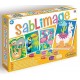 Sablimage animaux sud americains coffret 4 tableaux 25x18cm-lilojouets-magasins jeux et jouets dans morbihan en bretagne