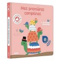 LIVRE MUSICAL MES PREMIERES COMPTINES - 6 PUCES SONORES
