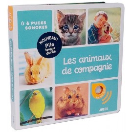 LIVRE SONORE LES ANIMAUX DE COMPAGNIE