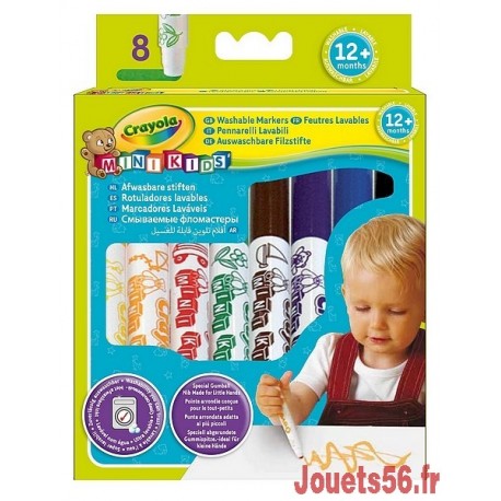 8 FEUTRES MINIKIDS-jouets-sajou-56