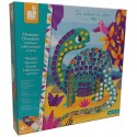 COFFRET MOSAIQUES DINOSAURES 8 TABLEAUX ATELIERS DU CALME