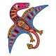 Pochette scratch art dinosaures silhouettes 5 cartes-lilojouets-magasins jeux et jouets dans morbihan en bretagne