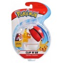 POKEBALL ET FIGURINE 5CM POKEMON CLIP'N'GO ASST