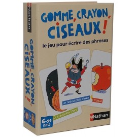 JEU GOMME CRAYON CISEAUX-LiloJouets-Magasins jeux et jouets dans Morbihan en Bretagne