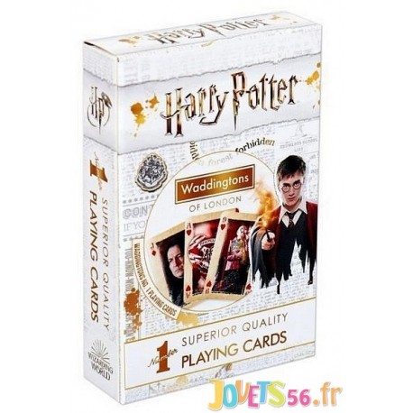 JEU 54 CARTES HARRY POTTER-LiloJouets-Magasins jeux et jouets dans Morbihan en Bretagne