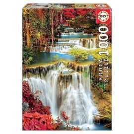 PUZZLE CHUTES D'EAU DANS FORET 1000 PIECES-LiloJouets-Magasins jeux et jouets dans Morbihan en Bretagne