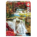 PUZZLE CHUTES D'EAU DANS FORET 1000 PIECES