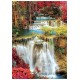 Puzzle chutes d'eau dans foret 1000 pieces-lilojouets-magasins jeux et jouets dans morbihan en bretagne